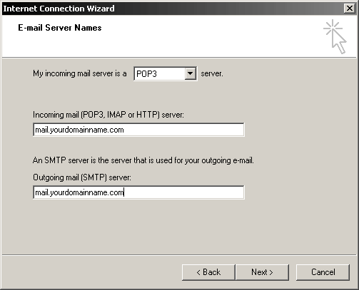Configuring Microsoft Outlook 